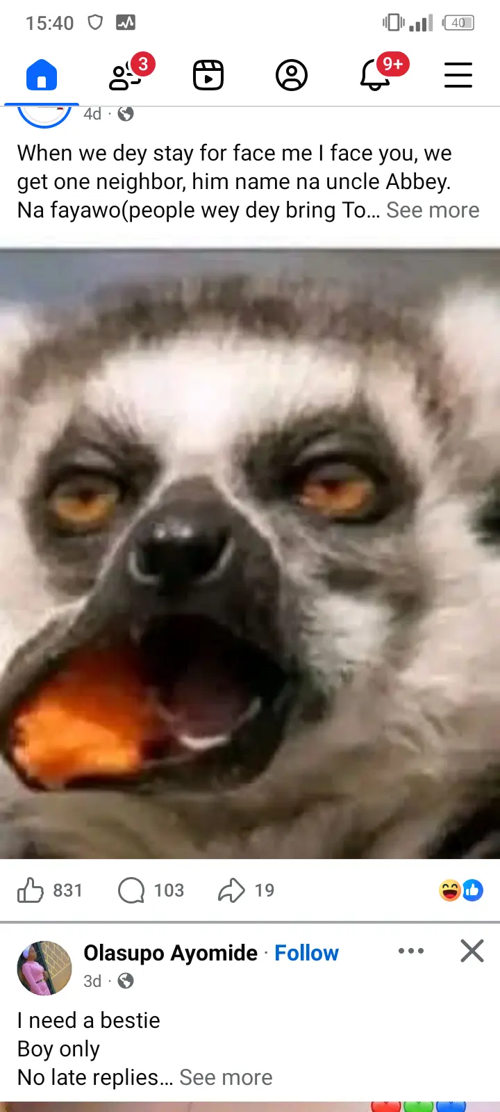 gloze (18) male from NG - sexting partner